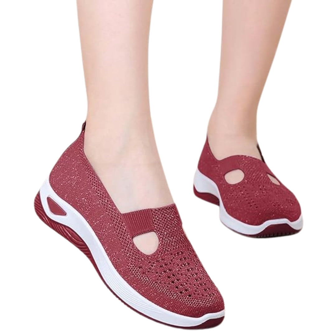 Baskets orthopédiques légères pour femmes avec confort respirant et maintien durable
