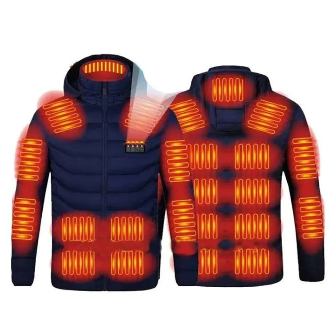 Veste chauffante imperméable-Doudoune chauffante