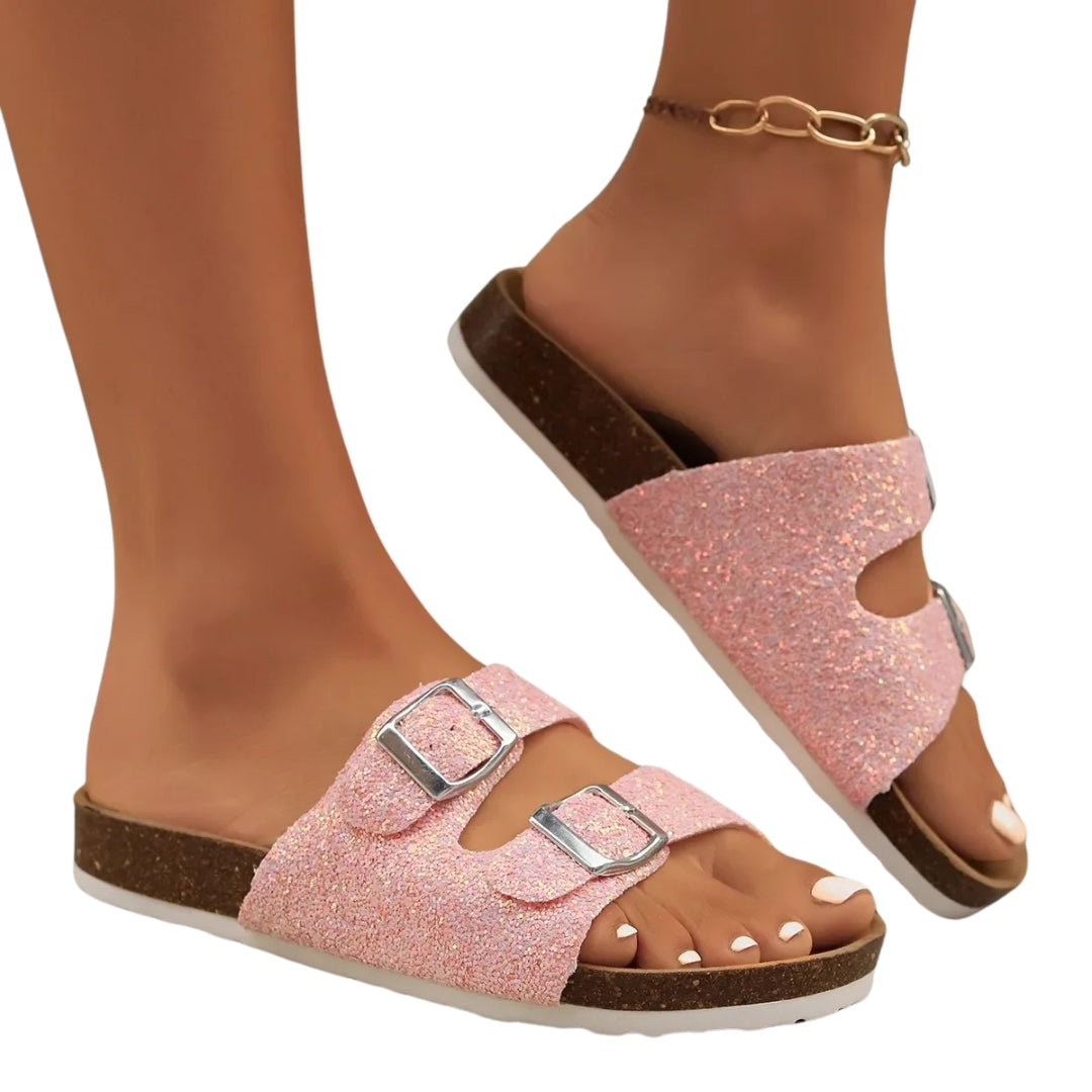 Sandales compensées femme élégantes et légères pour le quotidien