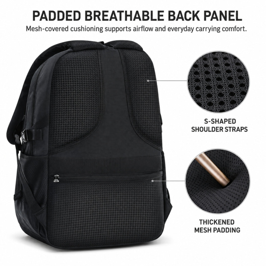 Sac à Dos Scolaire Ergonomique avec Compartiment pour Ordinateur Portable