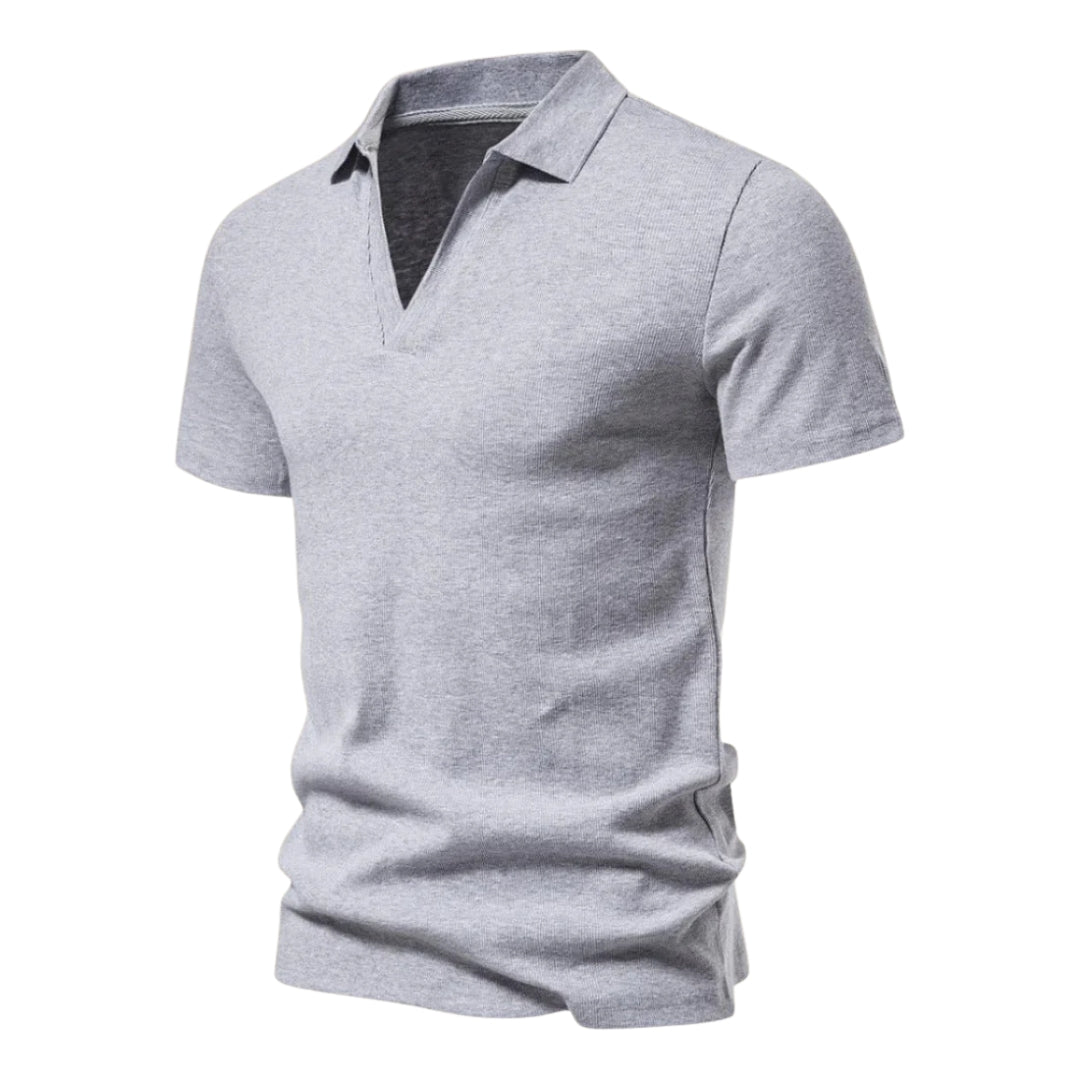 Polo homme en laine mérinos – Élégance naturelle et confort premium