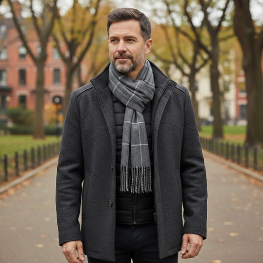 Manteau Matelassé pour Homme – Élégance Moderne, Confort et Finition Haut de Gamme