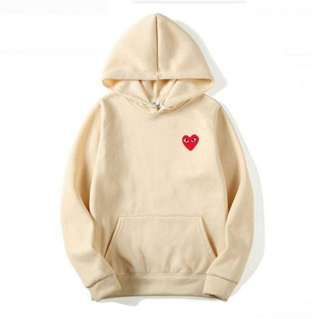 Sweat à Capuche avec Logo Cœur pour Femme