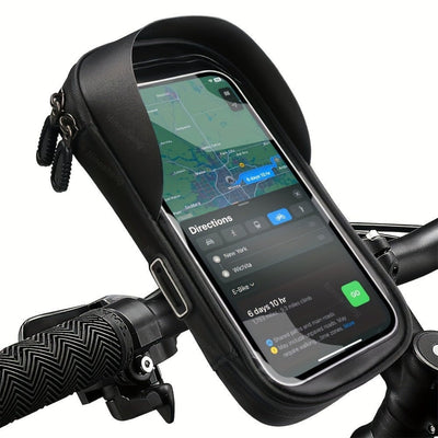 Support de téléphone étanche 360° pour moto et vélo