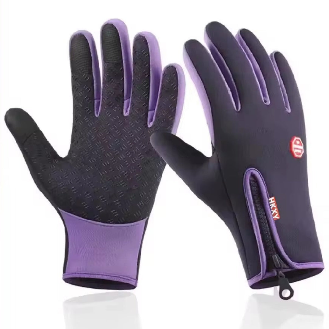 Gants chauffants unisexes imperméables