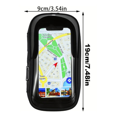 Support de téléphone étanche 360° pour moto et vélo