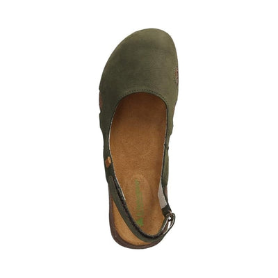 Sandales plates en cuir pour femme, idéales pour un confort intemporel et durable