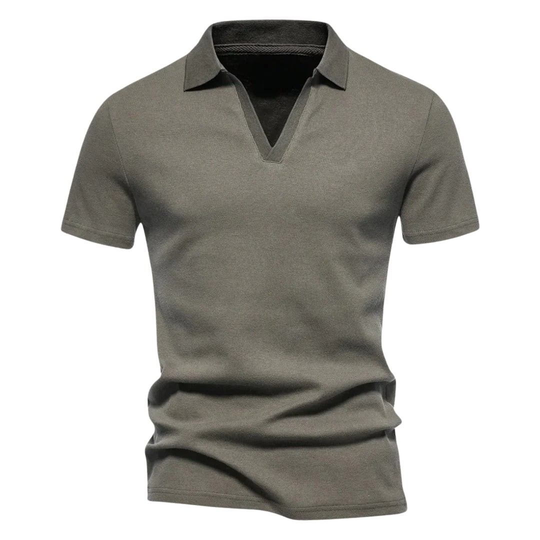 Polo homme en laine mérinos – Élégance naturelle et confort premium
