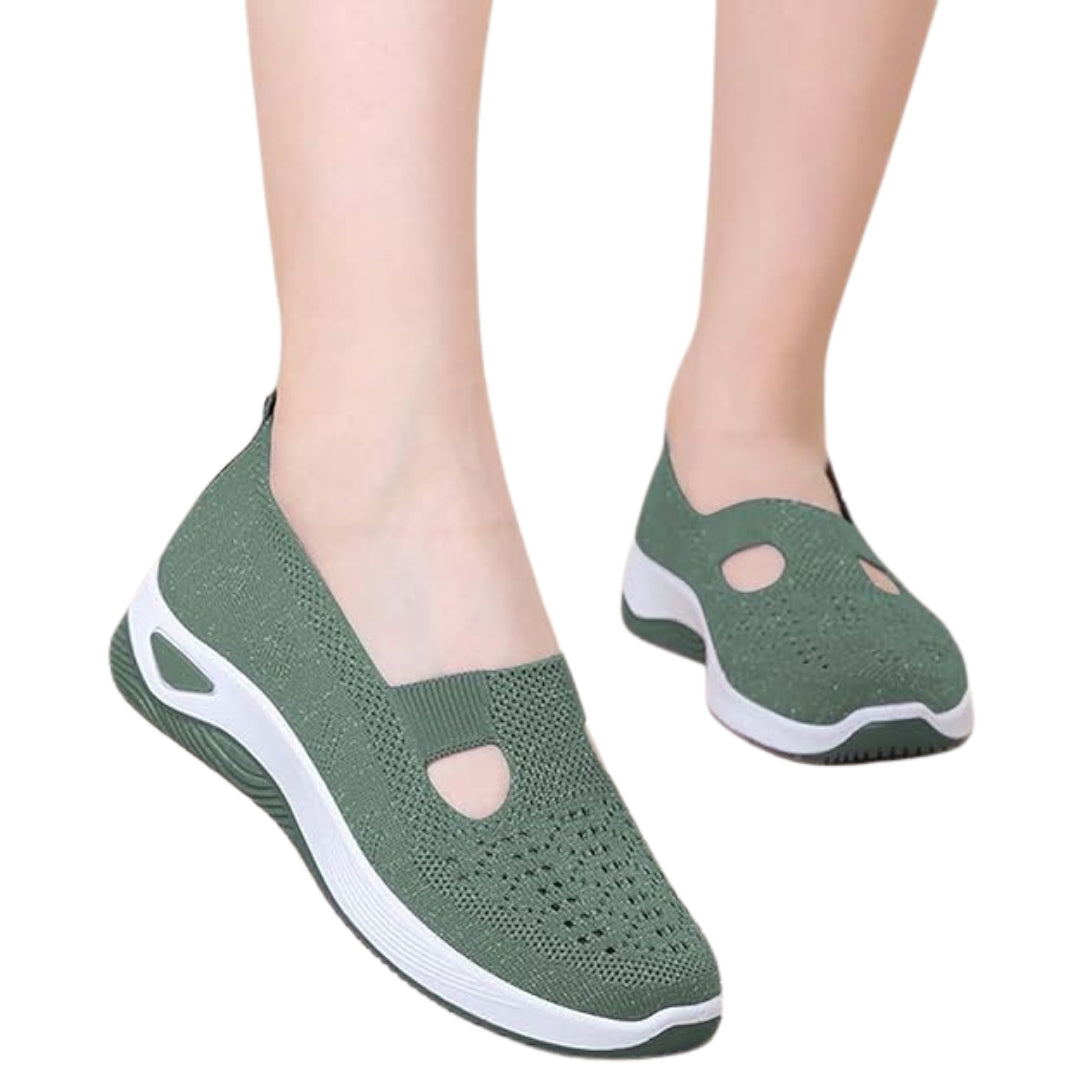 Baskets orthopédiques légères pour femmes avec confort respirant et maintien durable