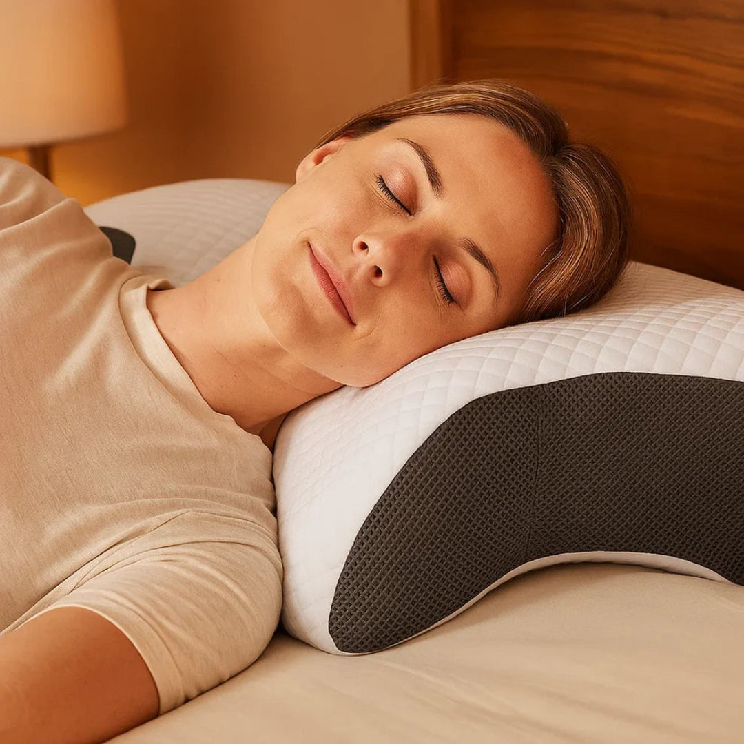 Oreiller orthopédique pour le soutien cervical