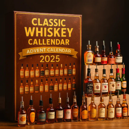 Calendrier de l’Avent Whisky 2025 avec sélection de spiritueux