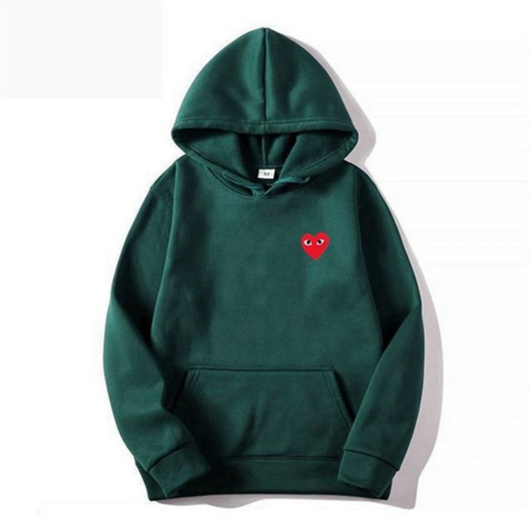 Sweat à Capuche avec Logo Cœur pour Femme