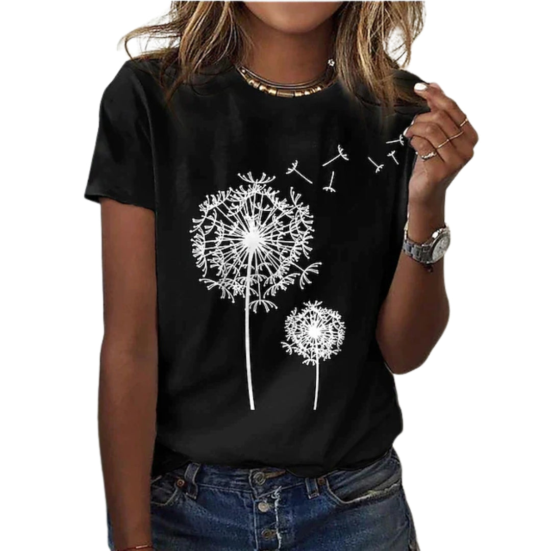 T-shirt basique pour femme – Douceur, confort et style en toutes saisons