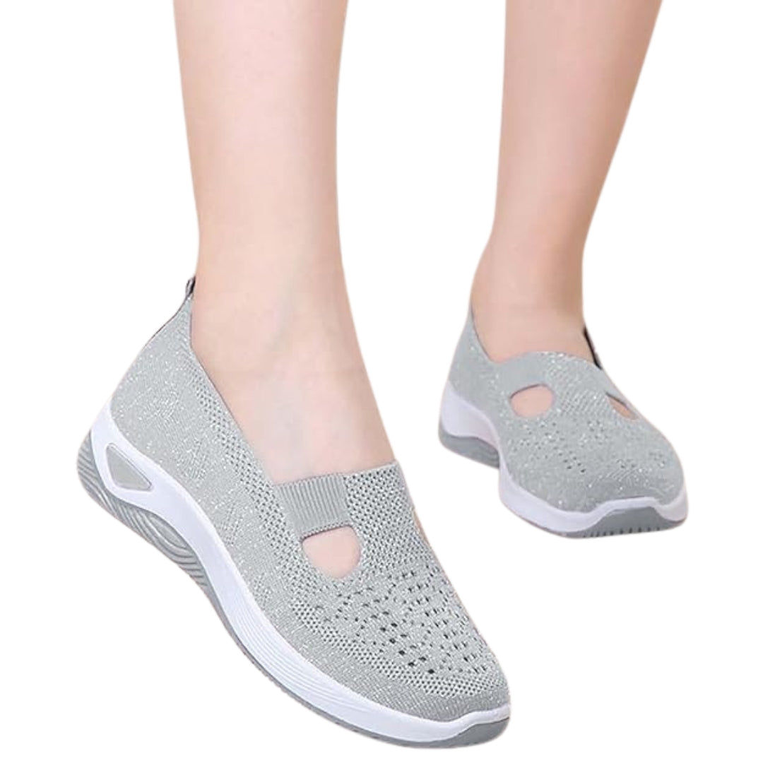 Baskets orthopédiques légères pour femmes avec confort respirant et maintien durable