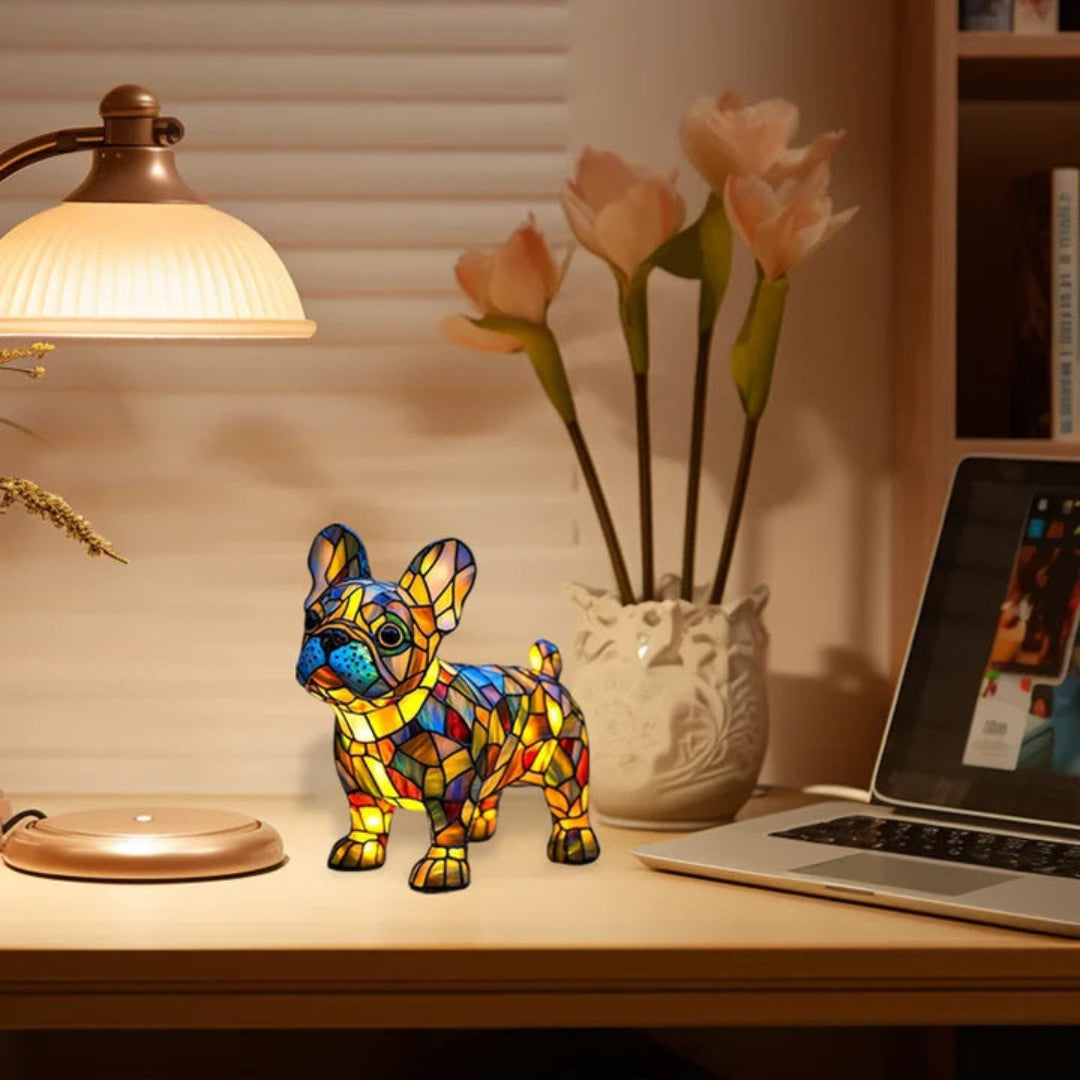 Lampe Chien lumineux