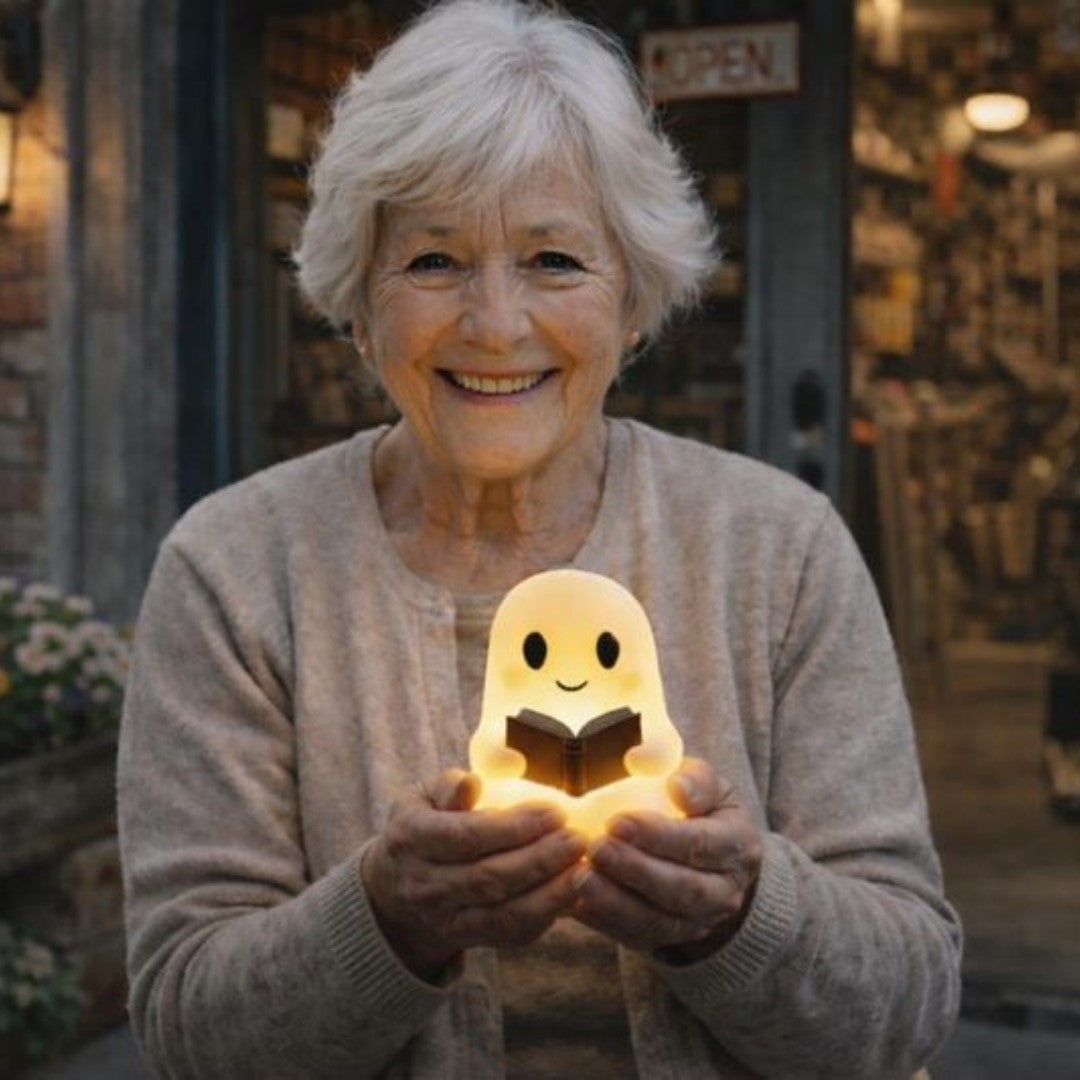 Lampe Fantôme Lumineuse – Une Touche de Magie et de Douceur