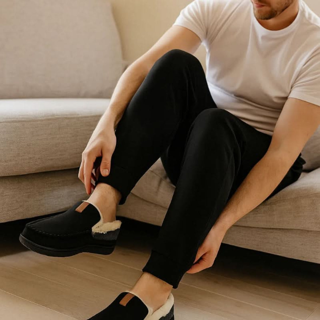 Pantoufles d’Hiver pour Hommes