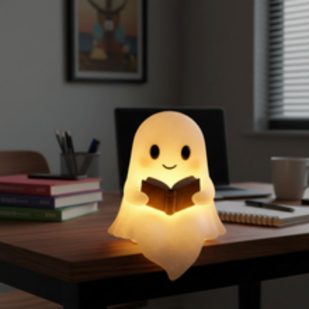 Lampe Fantôme Lumineuse – Une Touche de Magie et de Douceur