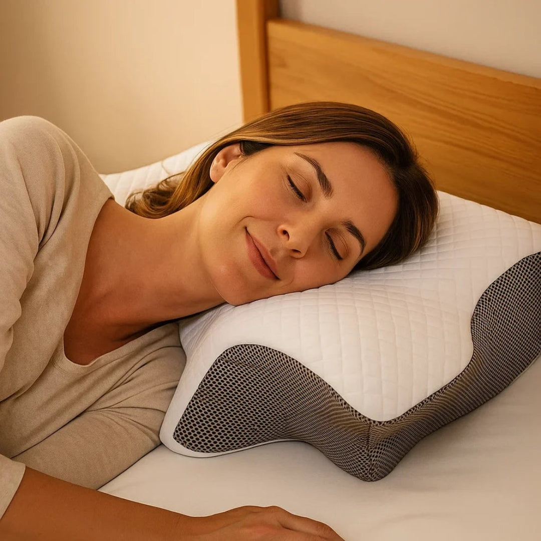 Oreiller orthopédique pour le soutien cervical
