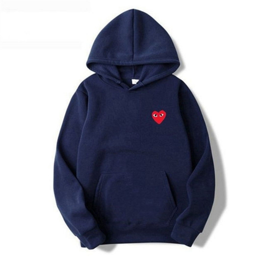 Sweat à Capuche avec Logo Cœur pour Femme