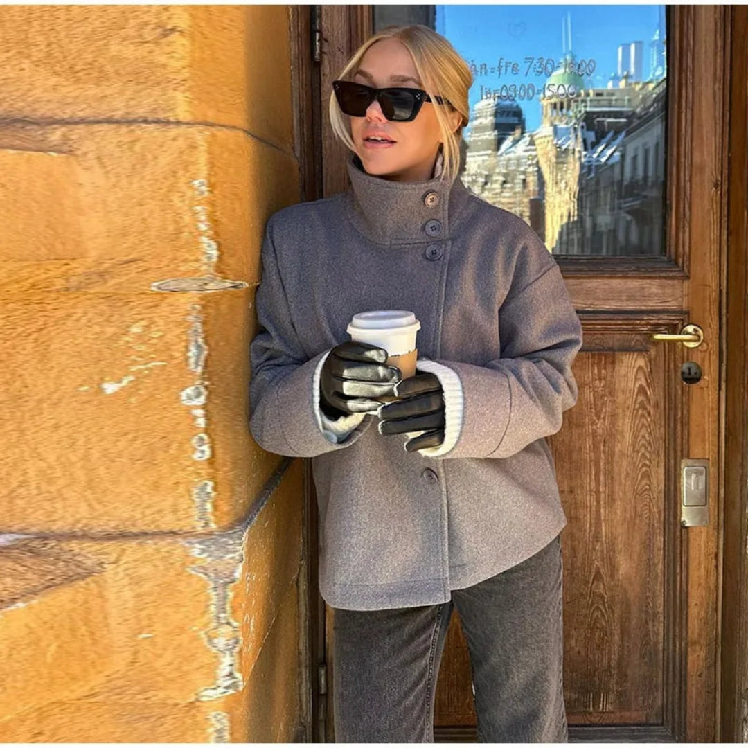 Manteau Court Chic pour Femmes