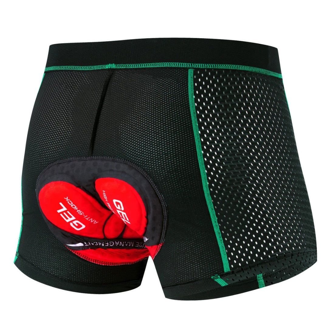 Sous-short cyclisme avec insert gel respirant et confort durable