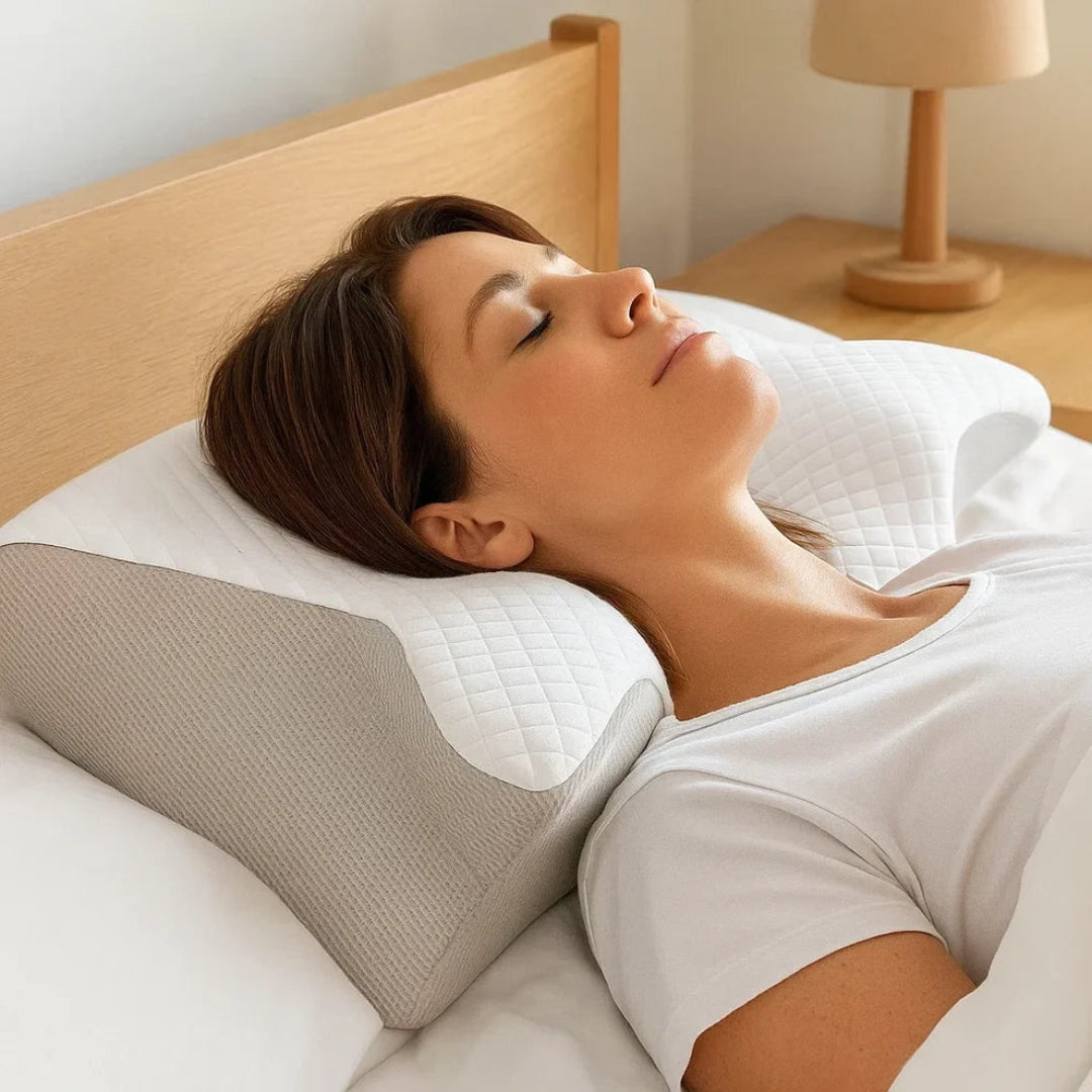 Oreiller orthopédique pour le soutien cervical
