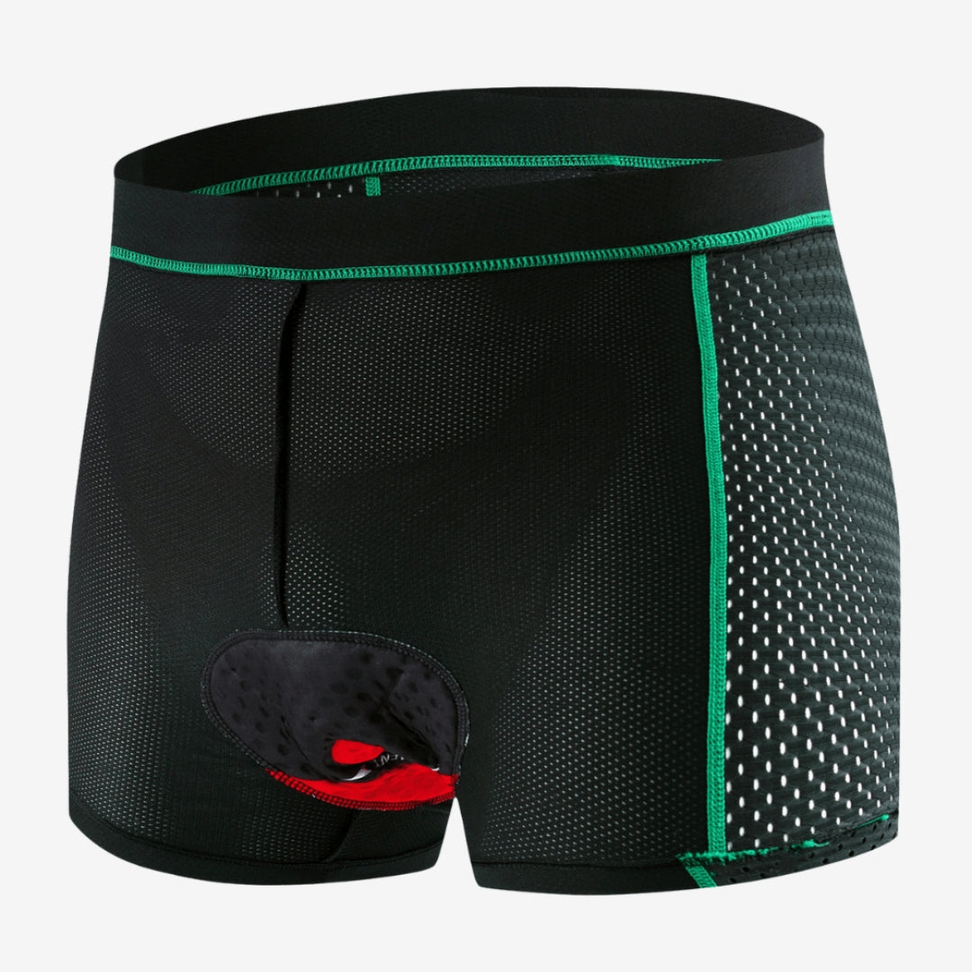 Sous-short cyclisme avec insert gel respirant et confort durable