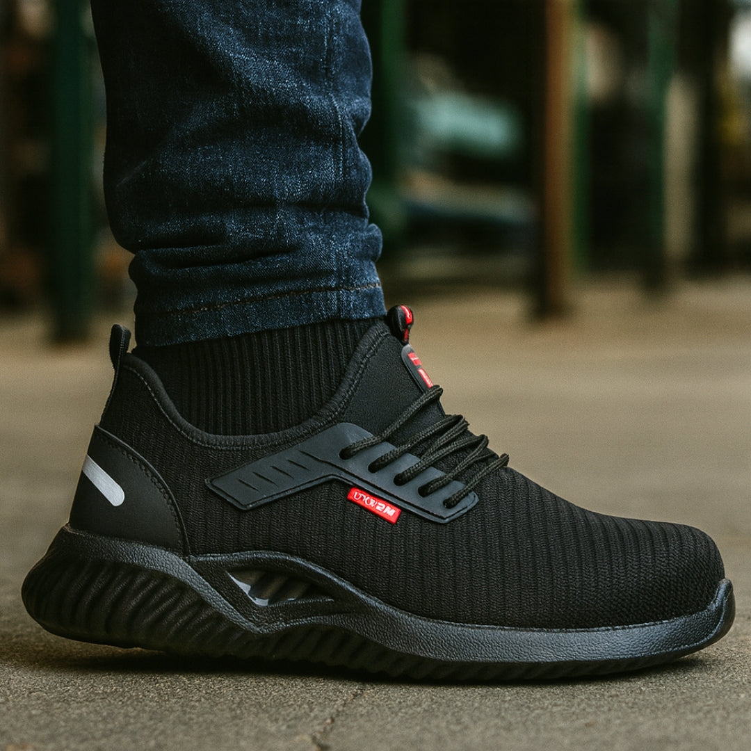 Chaussure de sécurité légère, respirante et ultra-confortable – Style basket mixte