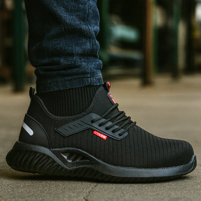 Chaussure de sécurité légère, respirante et ultra-confortable – Style basket mixte