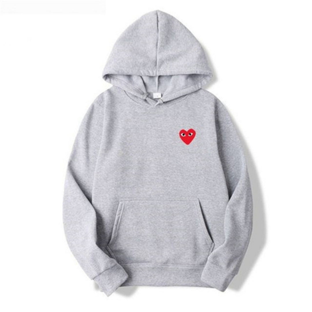 Sweat à Capuche avec Logo Cœur pour Femme