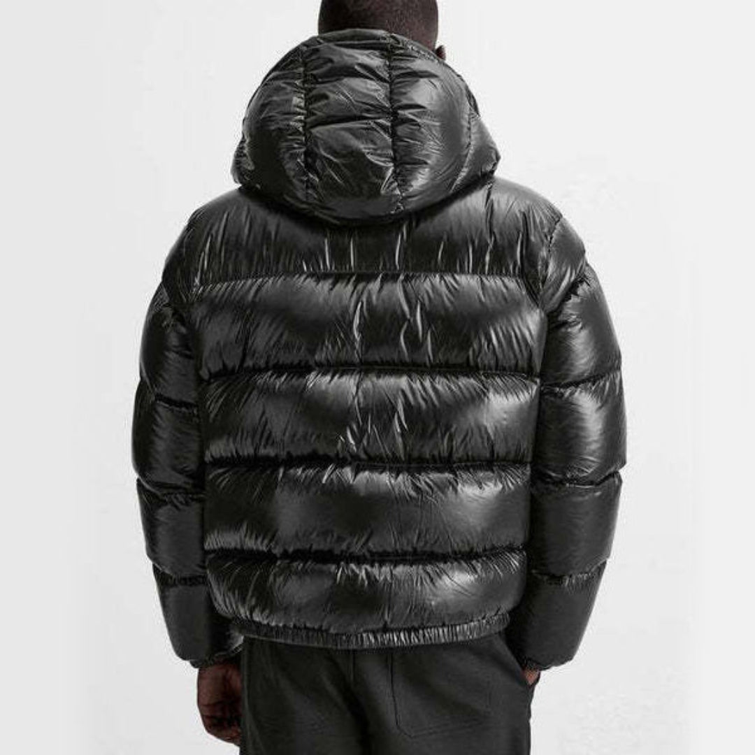 Doudoune d'hiver à capuche pour homme