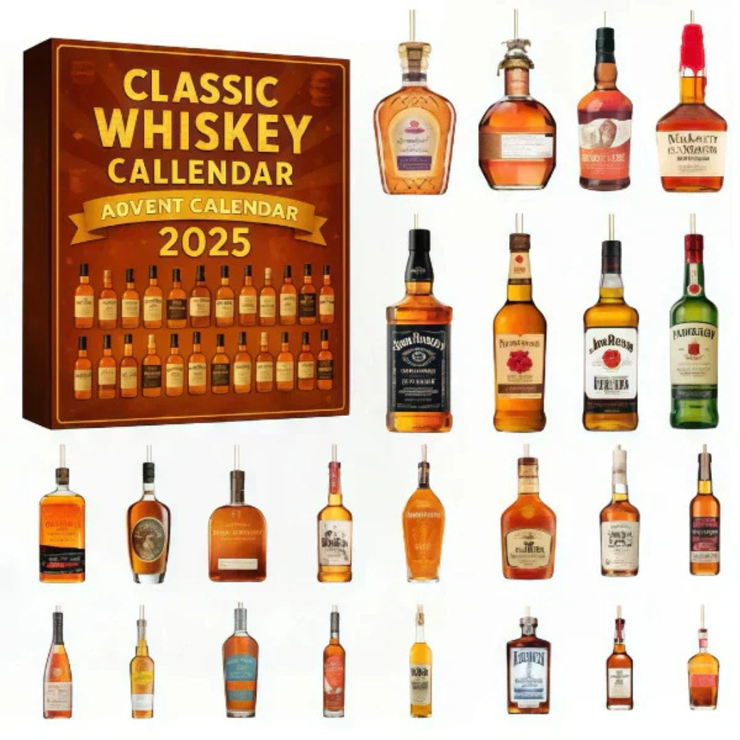 Calendrier de l’Avent Whisky 2025 avec sélection de spiritueux