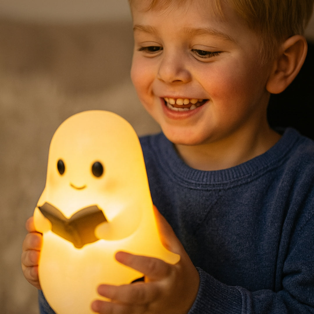 Lampe Fantôme Lumineuse – Une Touche de Magie et de Douceur
