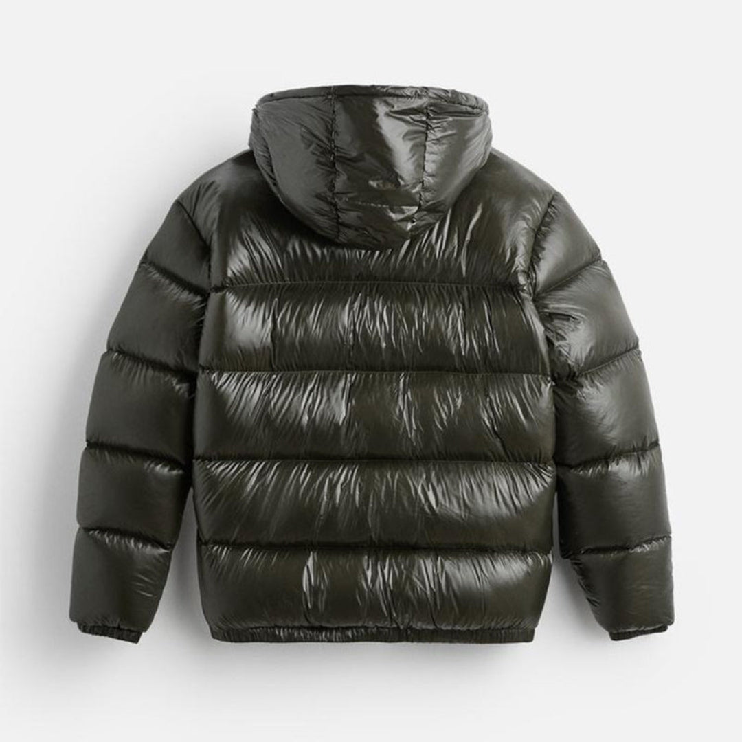 Doudoune d'hiver à capuche pour homme