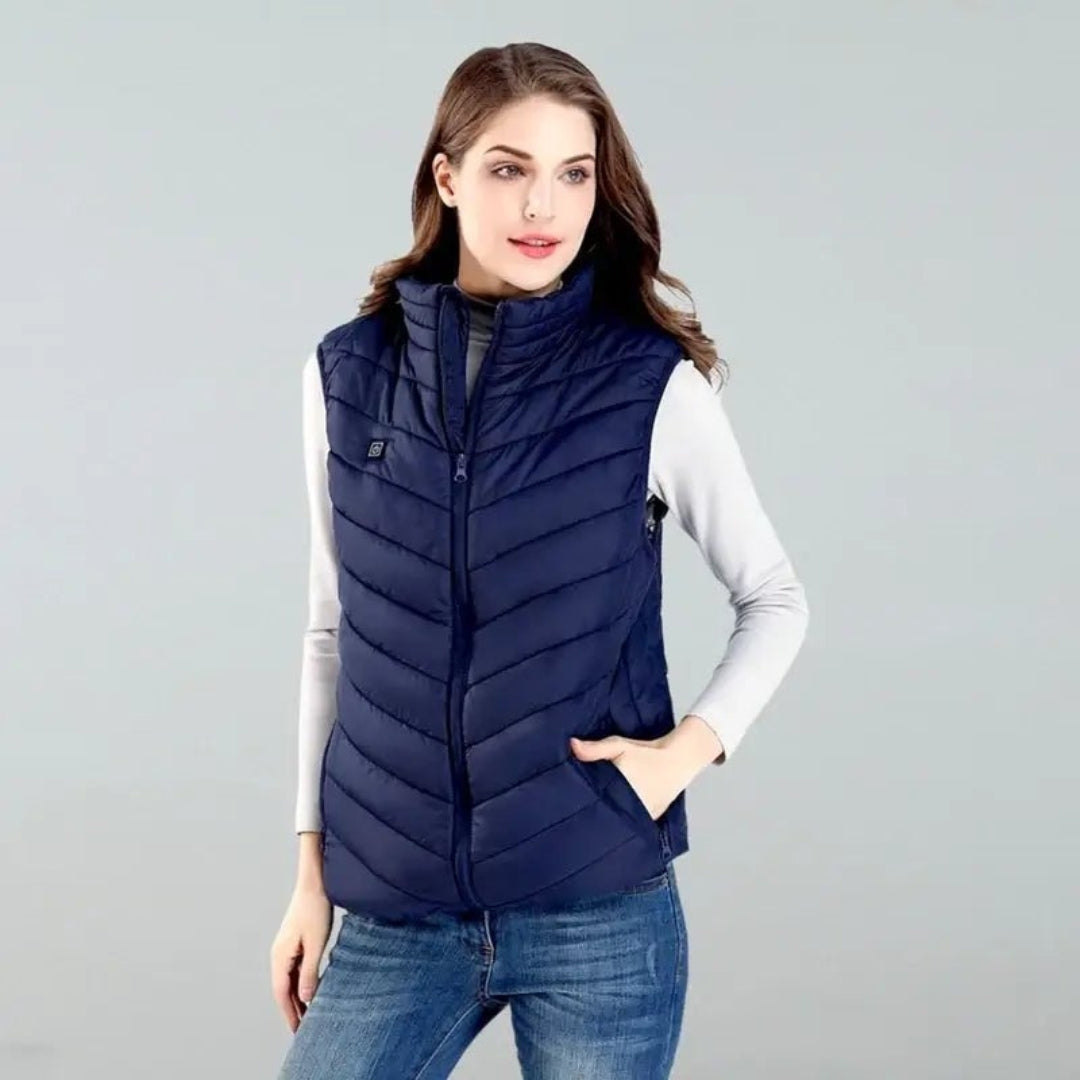 Gilet chauffant thermique unisexe