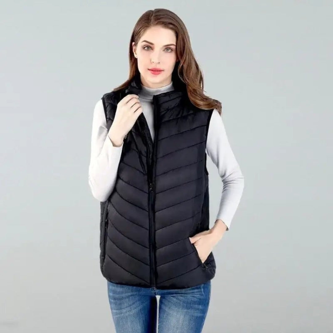 Gilet chauffant thermique unisexe
