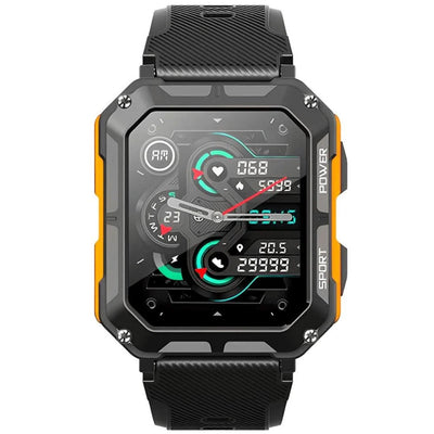 Montre Connectée Ultra-Résistante – Performance, Résistance et Connectivité Sans Compromis