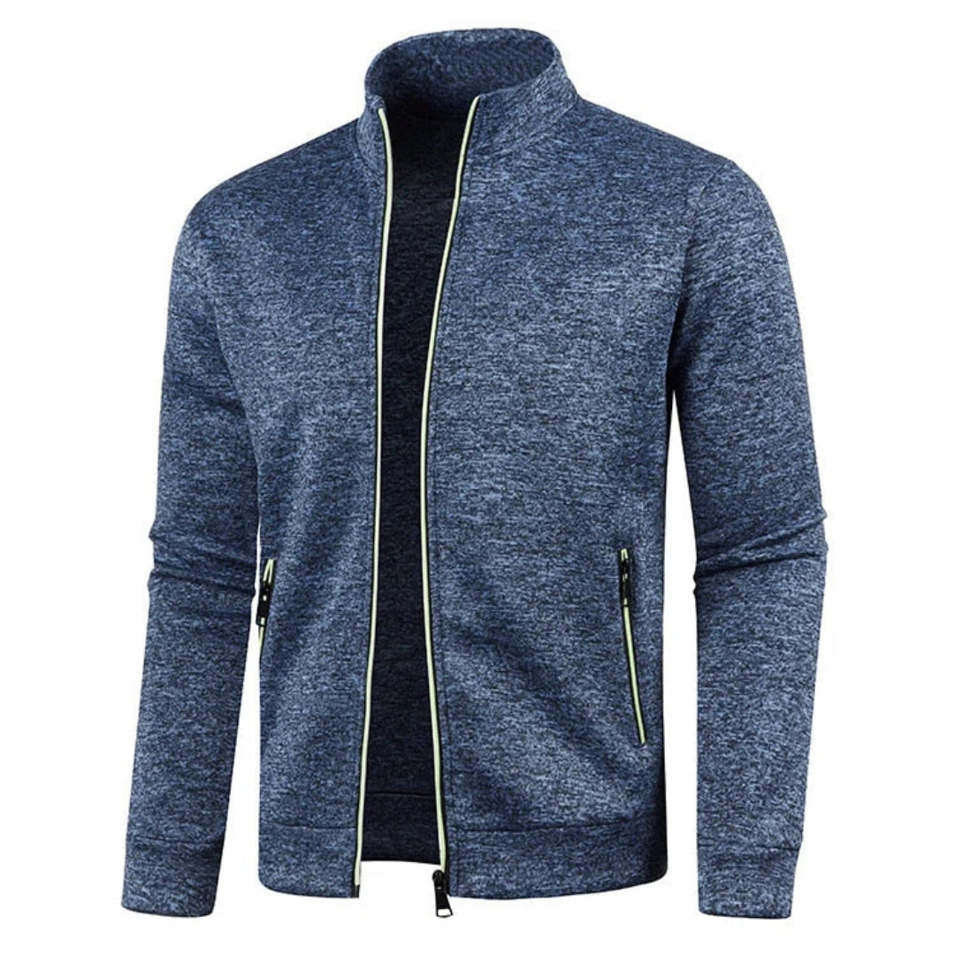 Veste polaire zippée pour homme – Chaleur légère et style polyvalent
