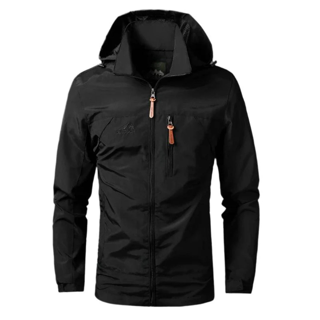 Veste imperméable et coupe-vent pour homme