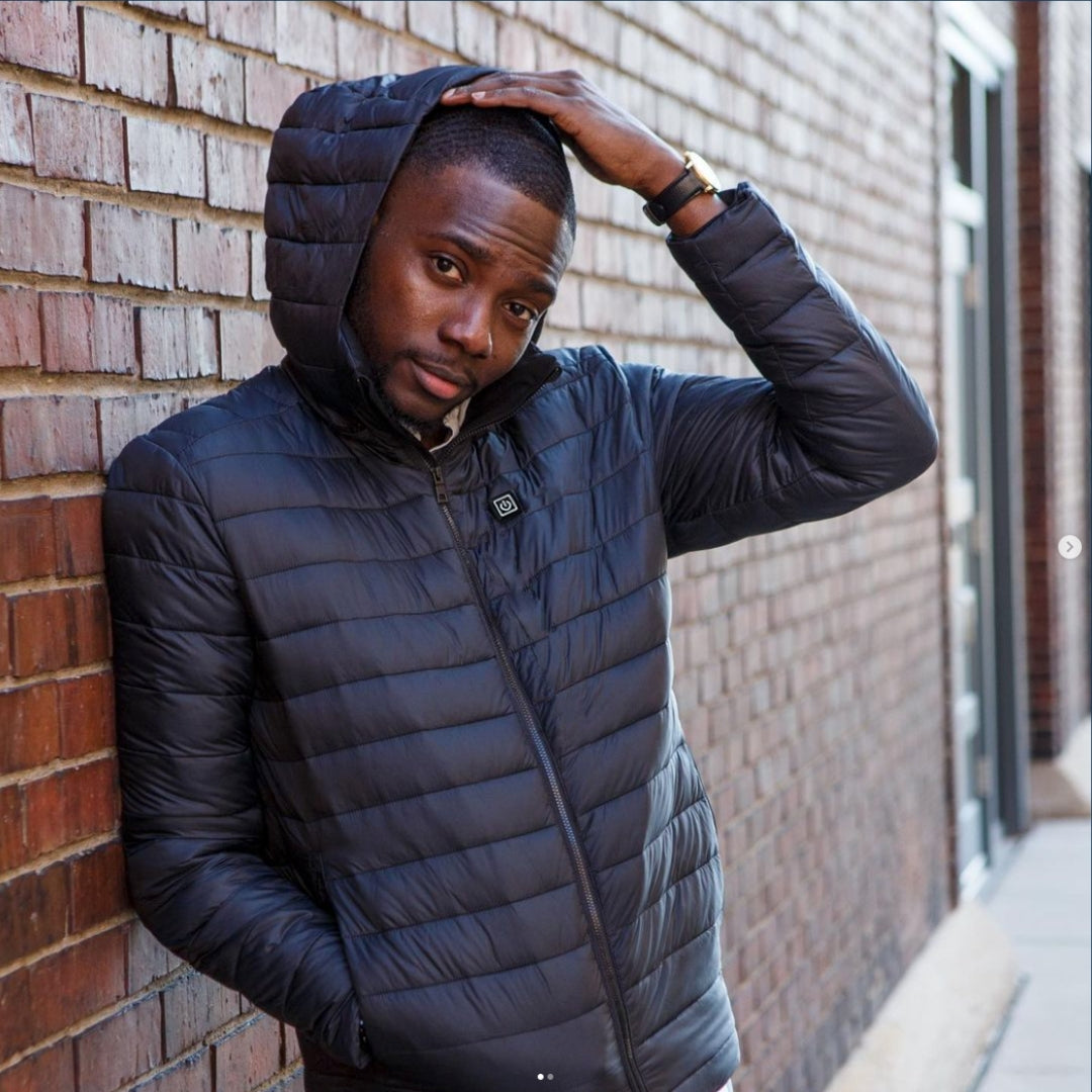 Veste chauffante imperméable-Doudoune chauffante