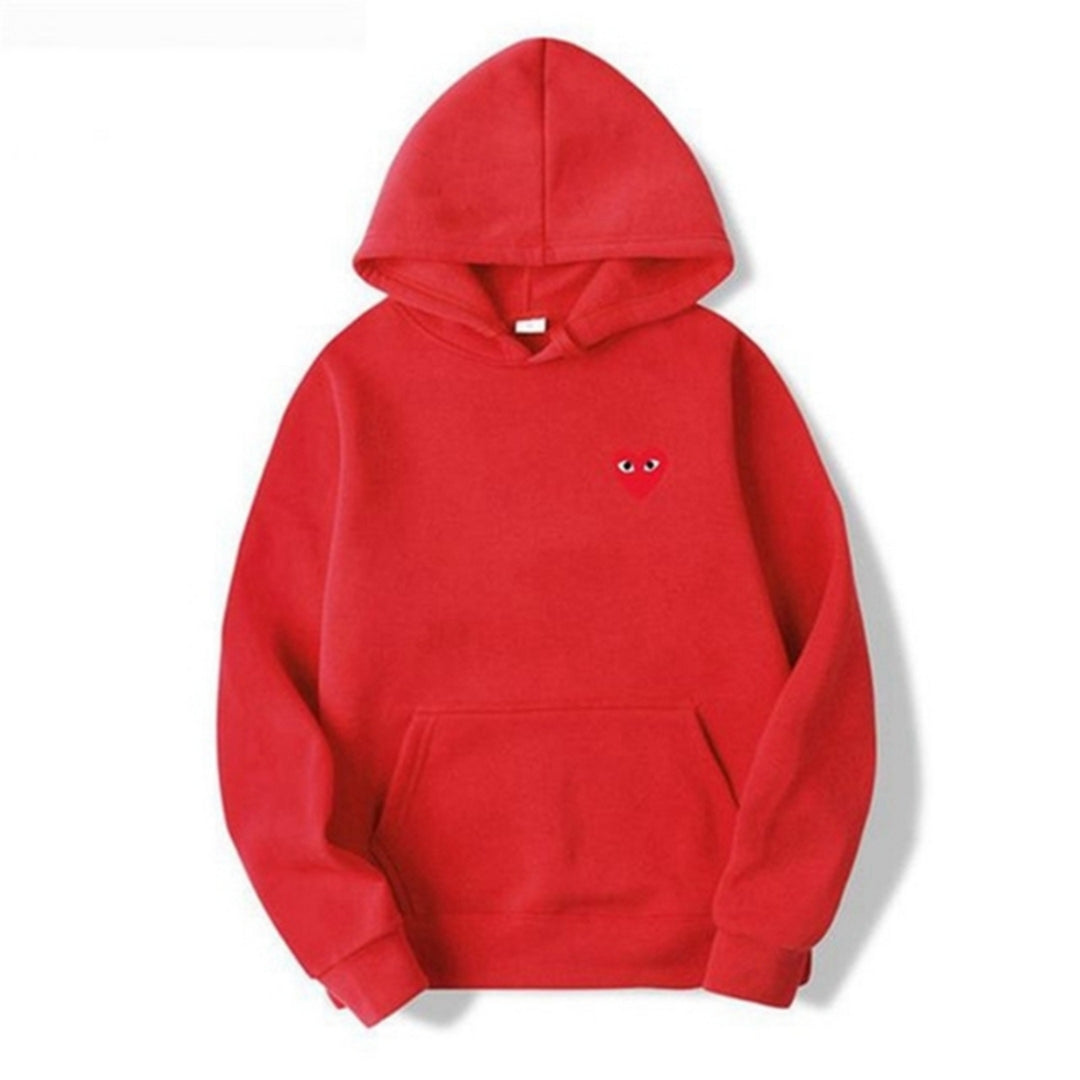 Sweat à Capuche avec Logo Cœur pour Femme