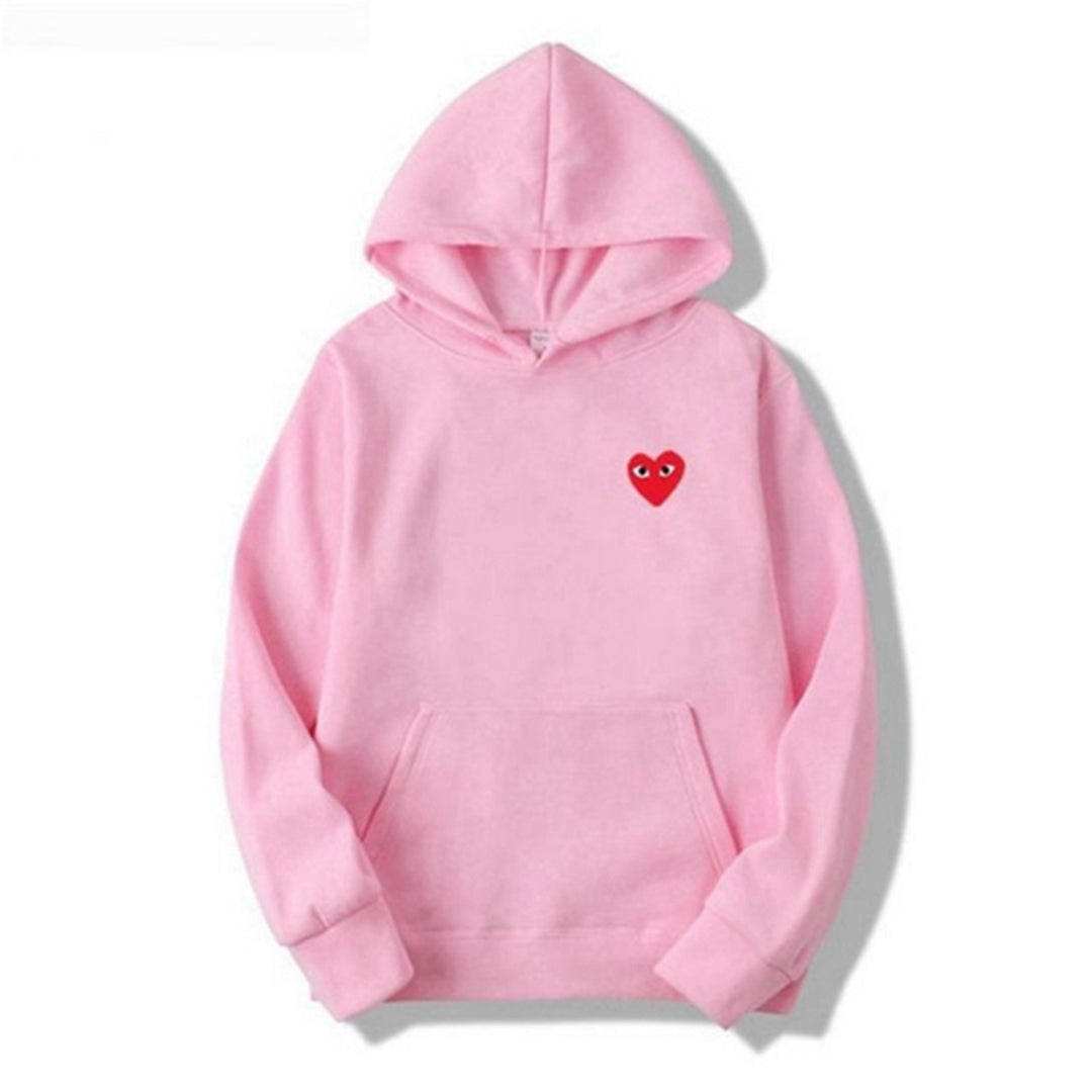 Sweat à Capuche avec Logo Cœur pour Femme