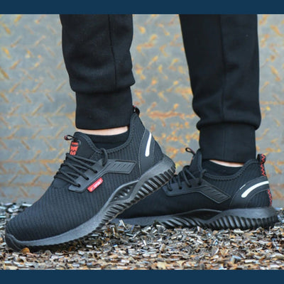 Chaussure de sécurité légère, respirante et ultra-confortable – Style basket mixte