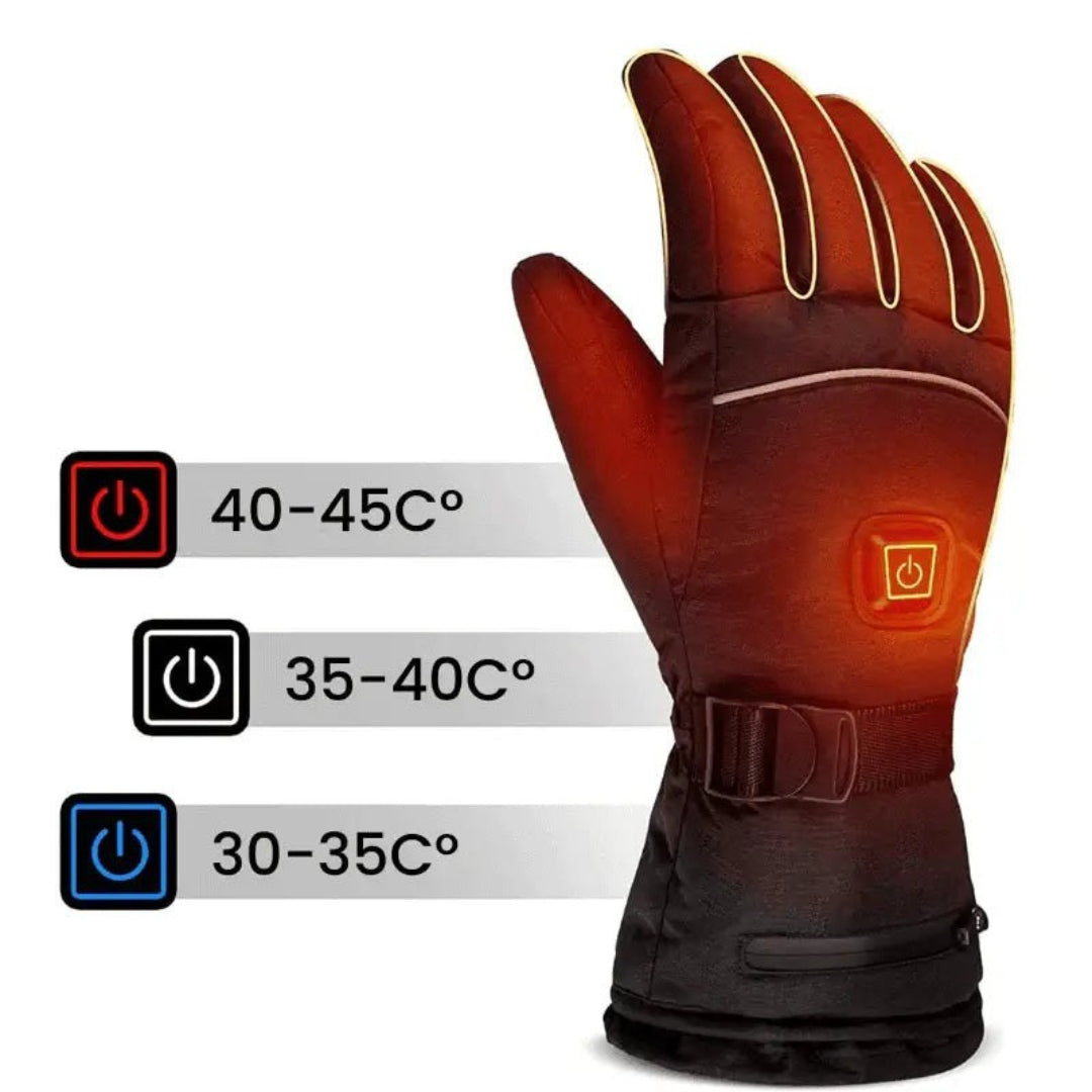 Gants d'hiver chauffants électriques