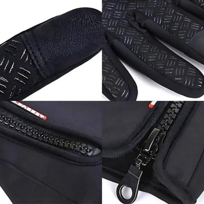 Gants chauffants unisexes imperméables