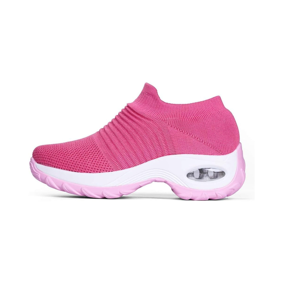 Chaussures orthopédiques à semelle à coussin d'air pour femmes