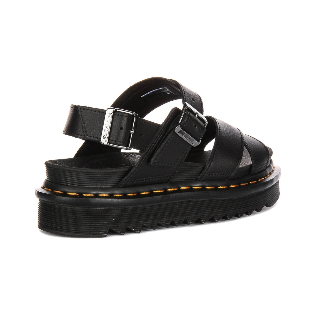 Sandales en cuir pour femme, avec une semelle épaisse confortable