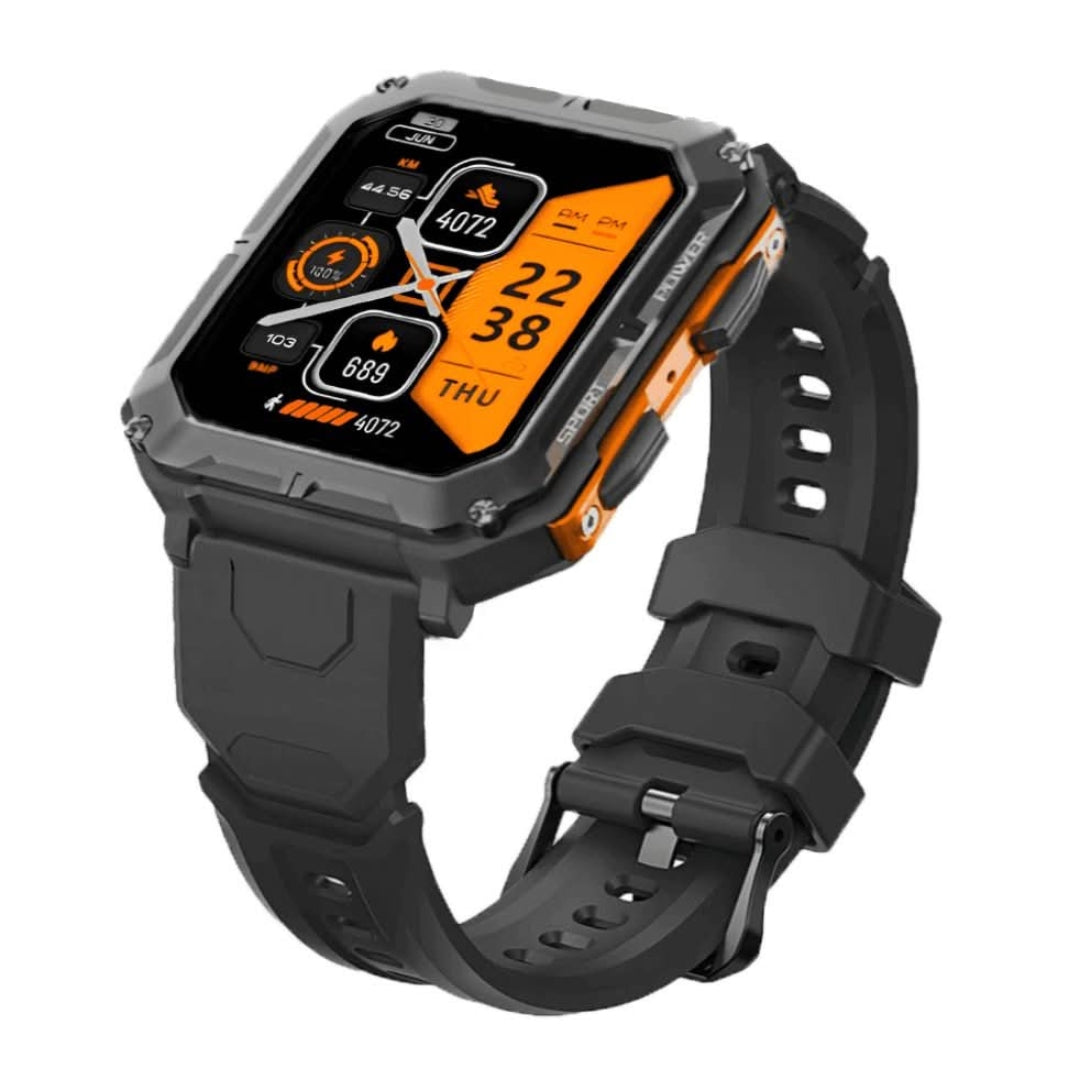Montre Connectée Ultra-Résistante – Performance, Résistance et Connectivité Sans Compromis
