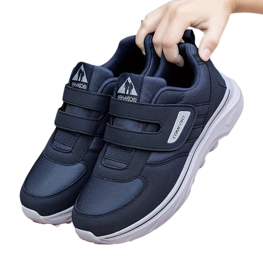 Chaussures de course confortables avec fermeture velcro
